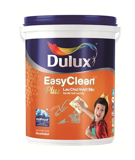 Sơn Dulux Easy Clean Plus lau chùi vượt bậc