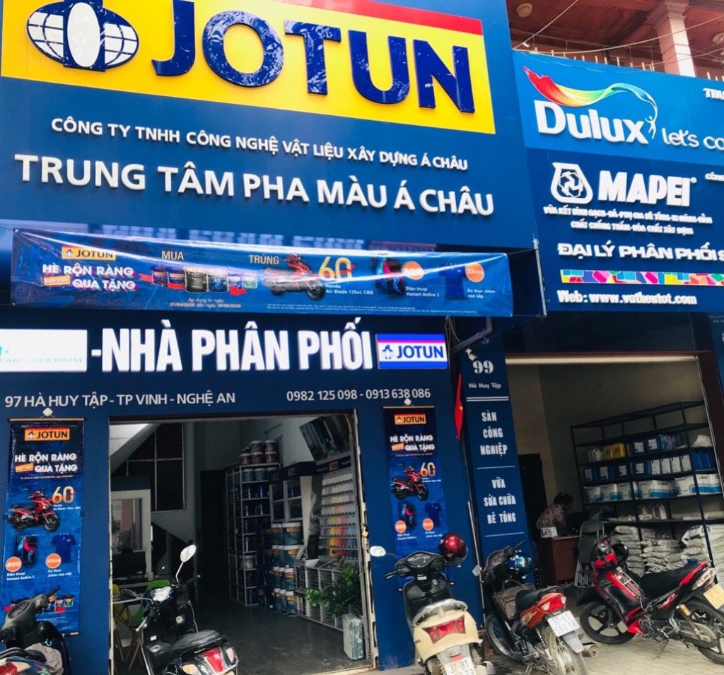 Đại lý sơn Jotun tại Nghệ An