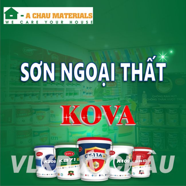 Sơn Kova ngoại thất tại Nghệ An